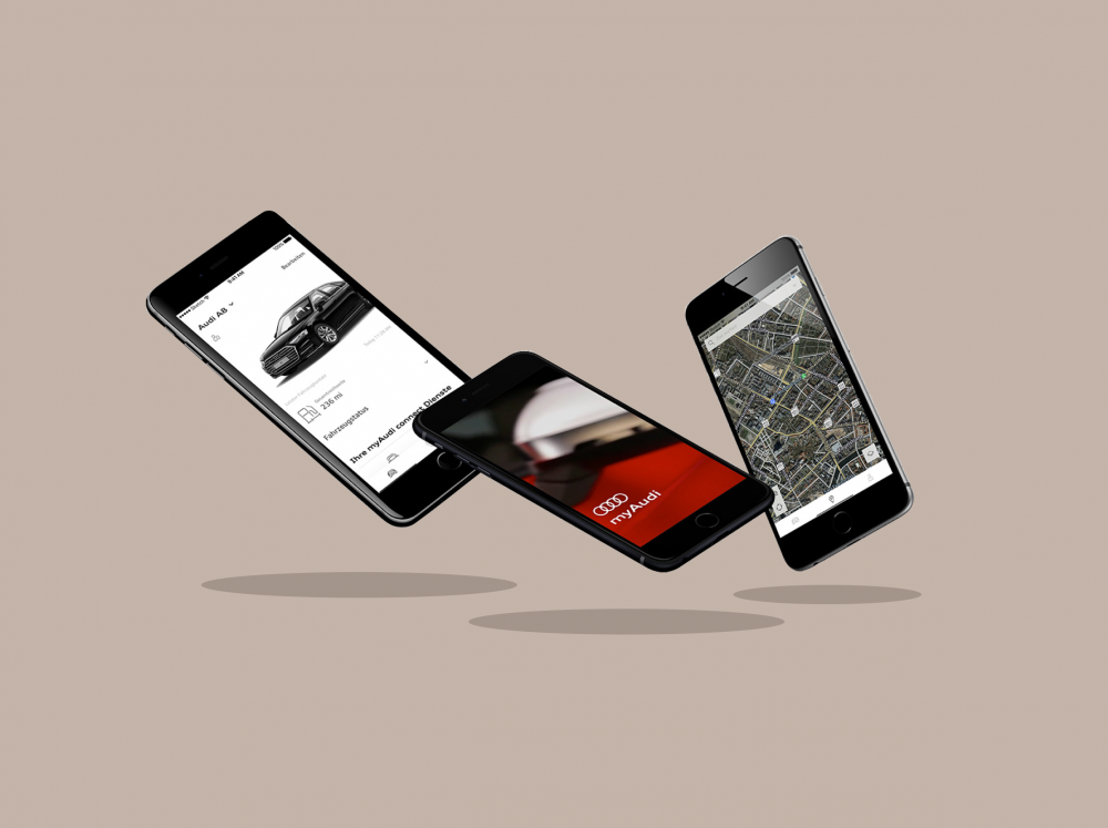 Audi MyAudi App UX Design Hamburg